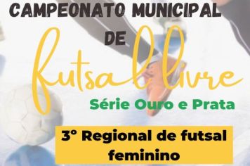 Esporte|Nova data do início do Campeonato de Futsal Livre