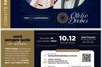 PALESTRA SHOW & JANTAR 