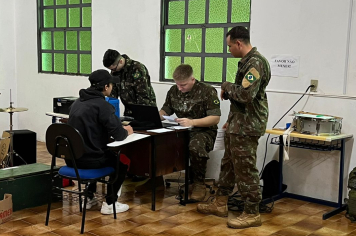 27º GAC de Ijuí conduz Comissão de Seleção em Pejuçara