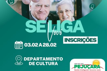 Inscrições abertas para o Projeto Se Liga Vovó