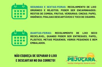 Coleta Seletiva de lixo