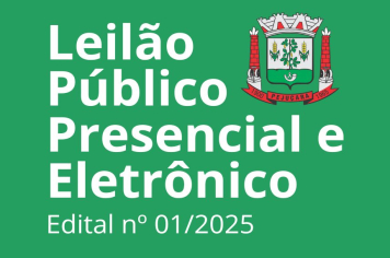Leilão Público de Bens Inservíveis 2025