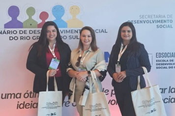 Prefeitura de Pejuçara participa do II Seminário de Desenvolvimento Social do RS