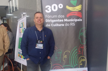 Pejuçara marca presença no 30º Fórum dos Dirigentes Municipais de Cultura do RS
