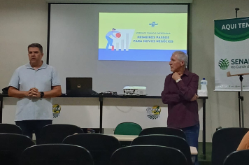 Curso de finanças para empreendedores é realizado em Pejuçara