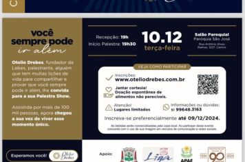 Palestra Show com Otelio Drebes