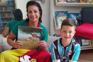 Hoje e amanhã têm contação de histórias na Biblioteca