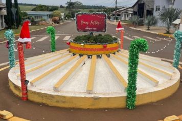 Ornamentação das rótulas para o Natal
