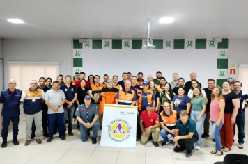 Defesa Civil de Pejuçara participa de capacitação em Gestão de Contingências