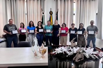 Prefeita Flaviana homenageia Secretariado da gestão 2021-2024