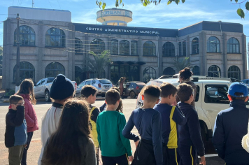 Alunos registram história de Pejuçara em atividade fotográfica do Dia do Patrimônio