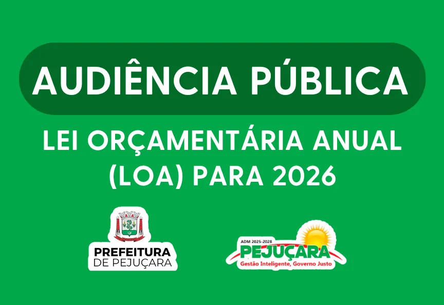 Audiência Pública - Lei Orçamentária Anual (LOA) para 2026