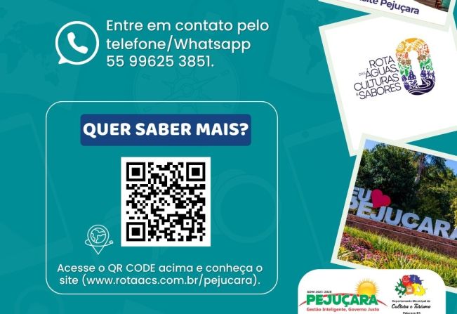 Cultura| Integre o site da Rota das Águas, Culturas e Sabores!