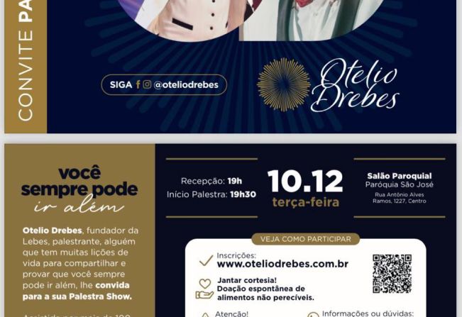 PALESTRA SHOW & JANTAR 