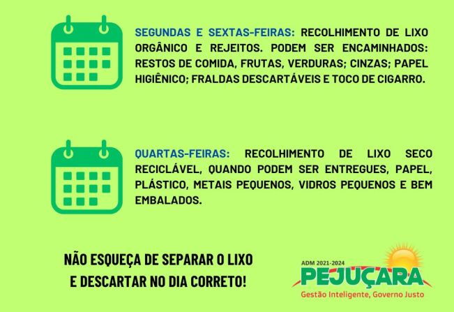 Coleta Seletiva de lixo