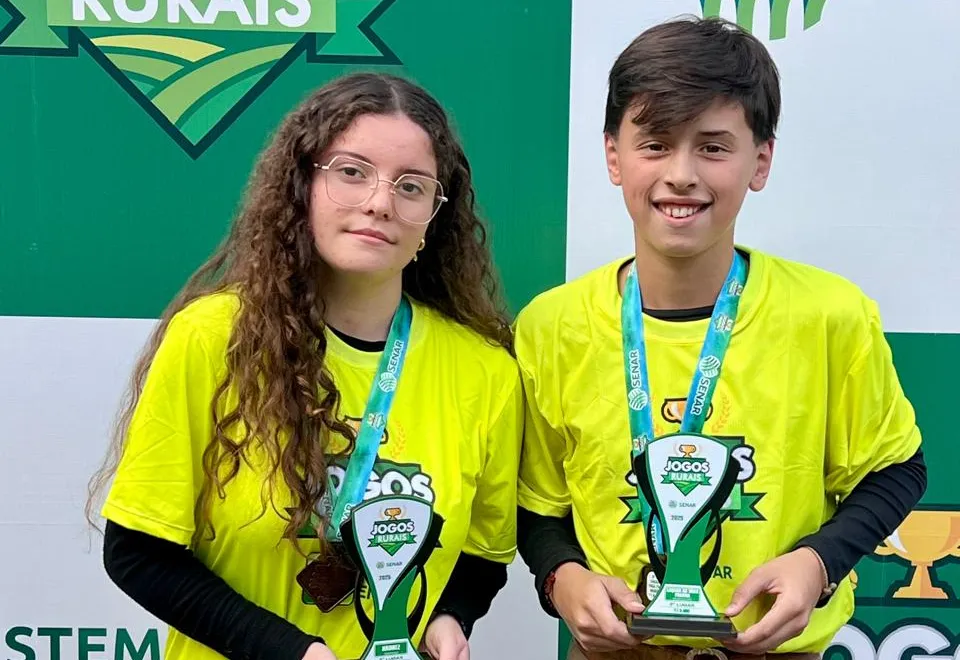 Alunos de Pejuçara se destacam na etapa estadual dos Jogos Rurais