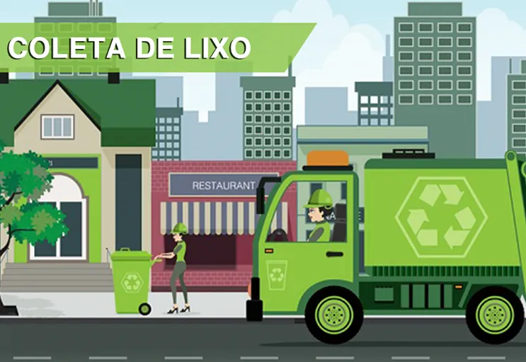 Orientações sobre a correta separação e descarte do lixo na cidade: