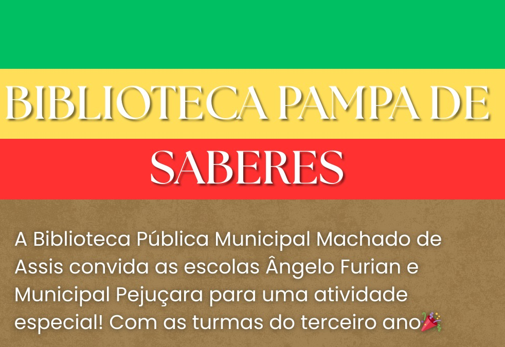 Bingo Farroupilha e Oficina de Chimarrão na Biblioteca Municipal