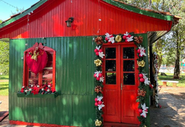 Casinha do Papai Noel 