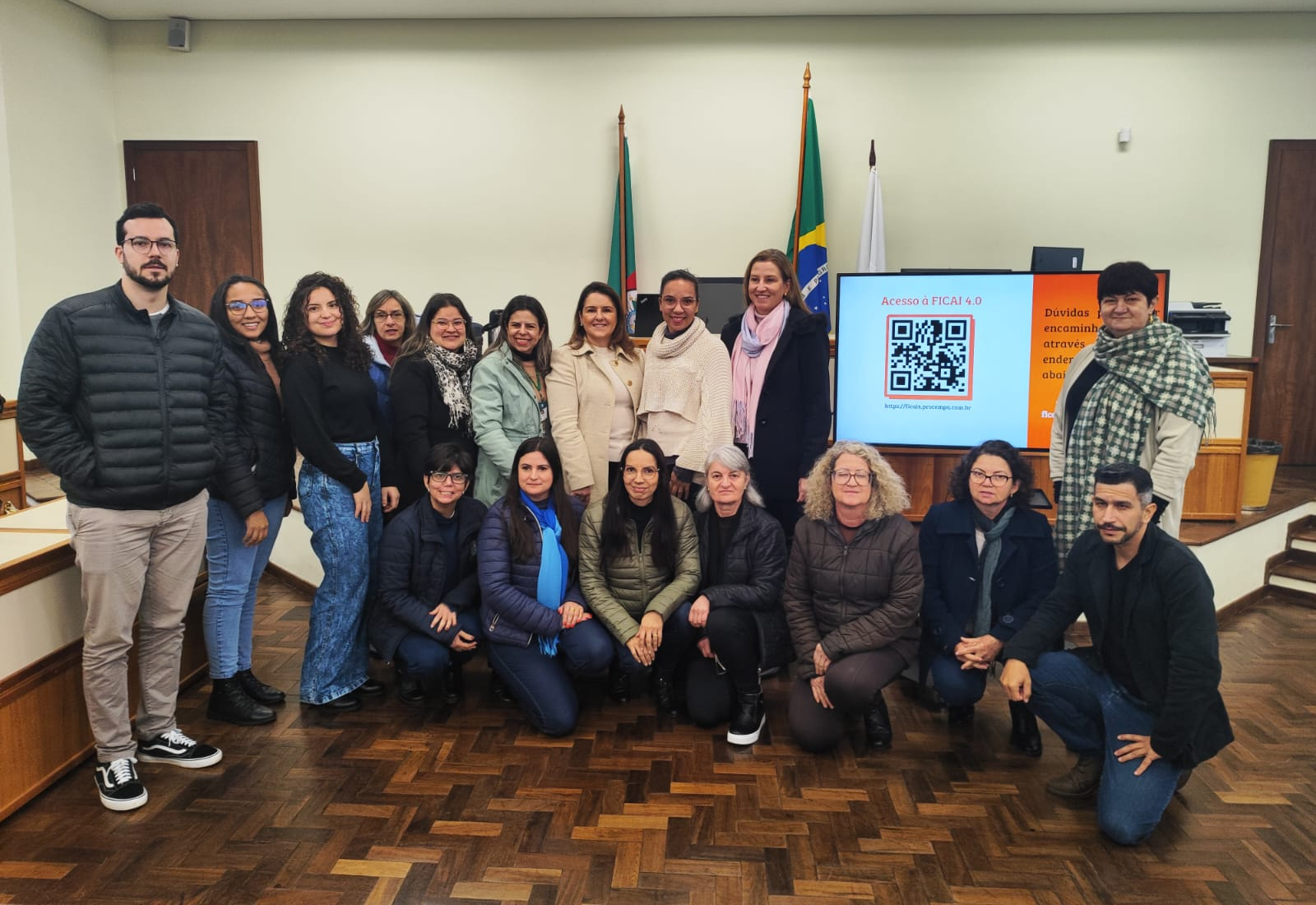 Rede de Proteção de Pejuçara participa de capacitação no Ministério Público de Cruz Alta