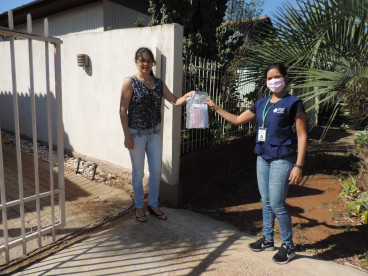 Máscaras entregues: População elogia iniciativa da Administração Municipal 