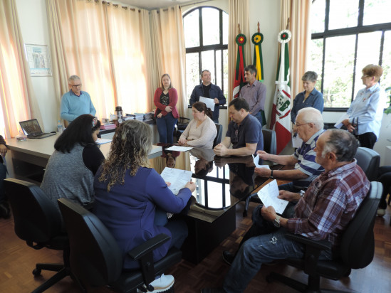 Prefeito recepciona os novos membros do Conselho Municipal de Saúde