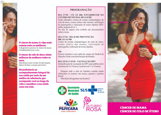 SMS desenvolve ações preventivas ao câncer de mama