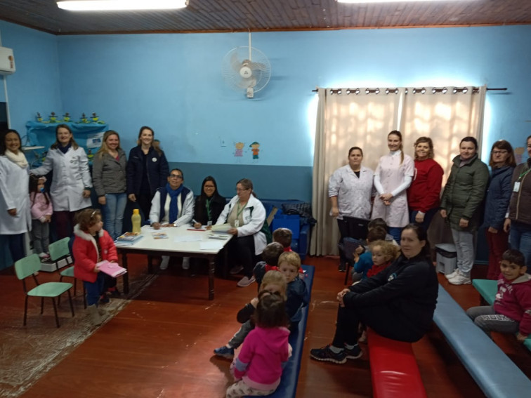 Programa Saúde na Escola beneficia crianças da EMEI Maria Schuster