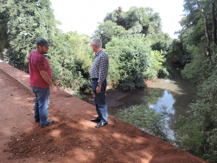 Parceria entre Pejuçara e Panambi resulta na revitalização de ponte